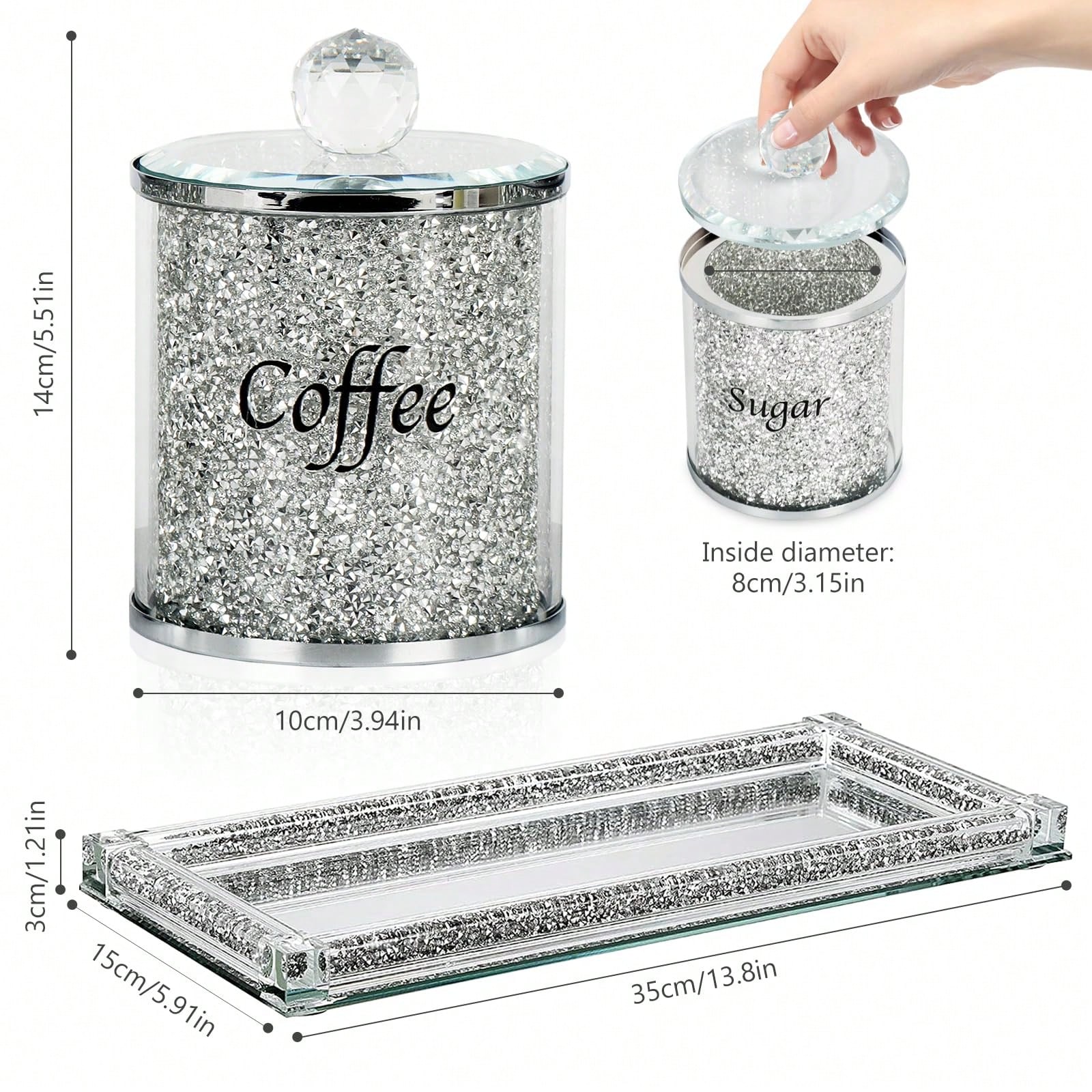 Coffee Sugar Tea Canister Set  - Coffee Tea Sugar Canister Set review and price