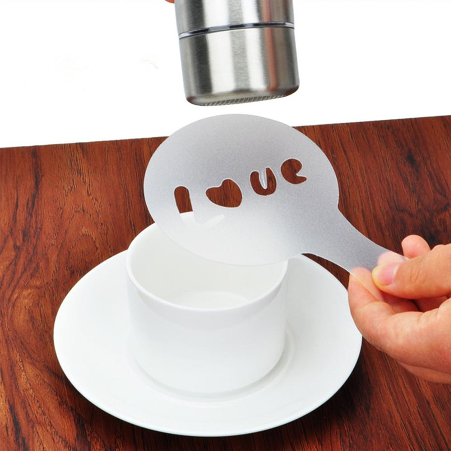 16pcs Coffee Latte Art Stencil - Coffee Stencil Art review and price