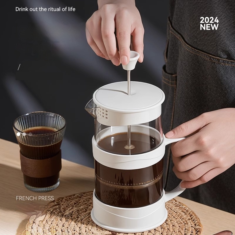 GIANXI Hand Press Coffee Maker - French Press Glass review and price