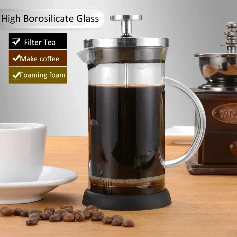 350-1000ml Stainless Steel Gla - French Press Glass review and price