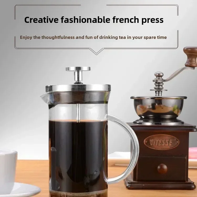 350-1000ml Stainless Steel Gla - French Press Glass review and price