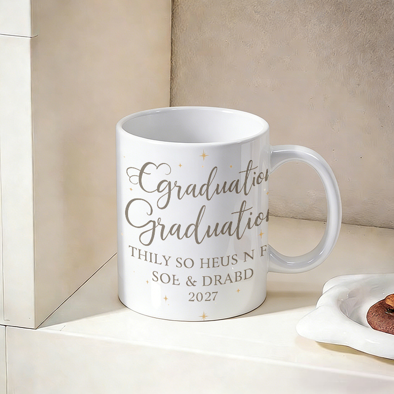 Gilded Font & Star Ceramic Mug - Coffee Tea Font review and price