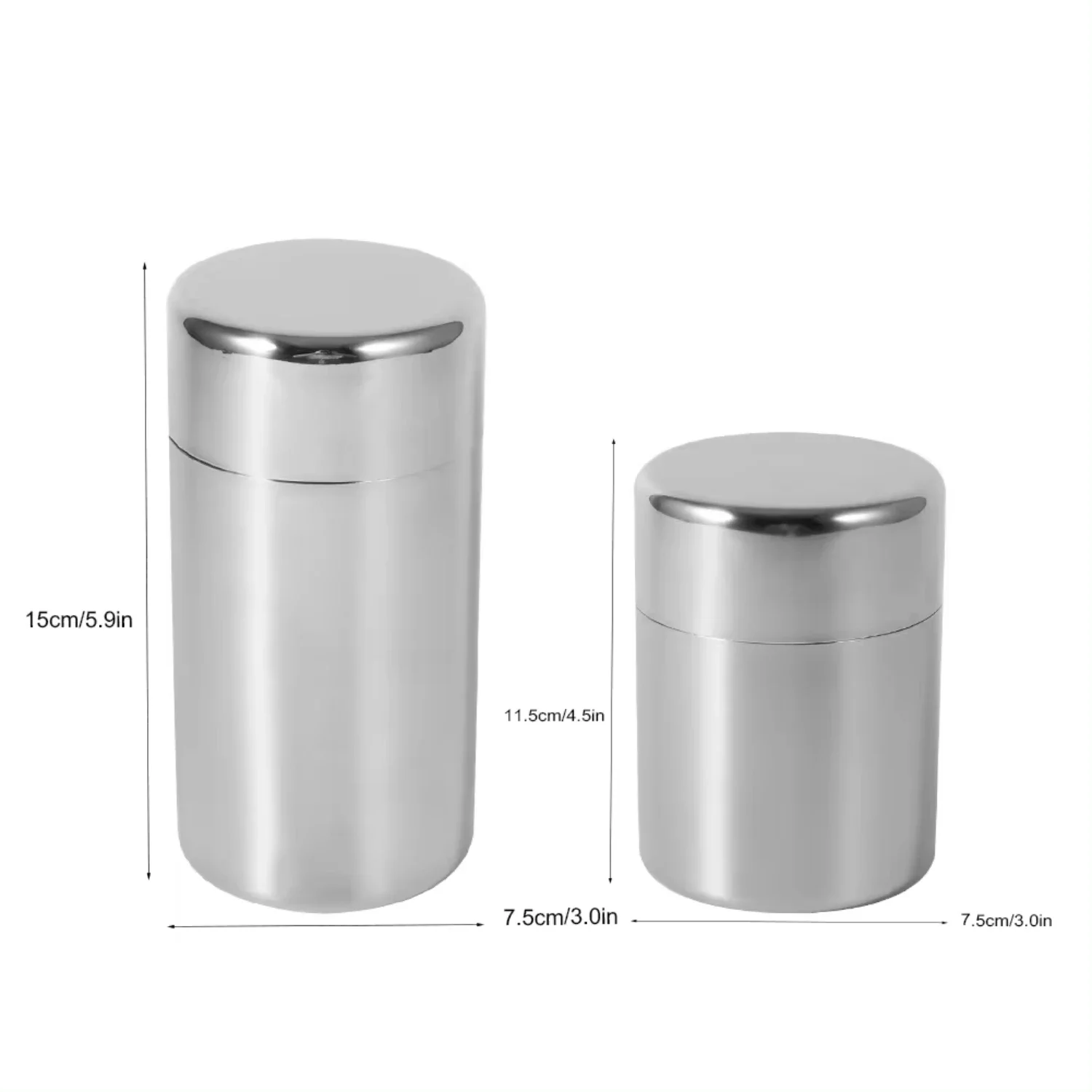 Stainless Steel Tea Leaf Tins  - Coffee Tea Sugar Canister Set review and price