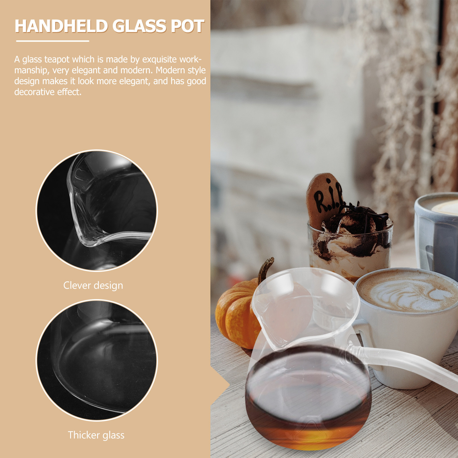 Household Thickened Glass Tea  - Coffee And Tea Glass review and price