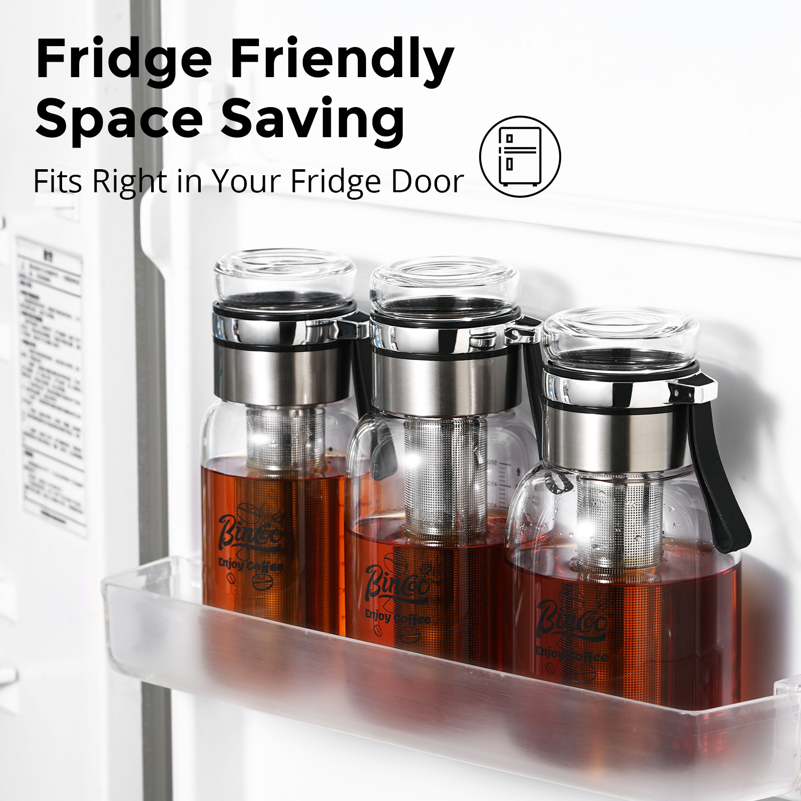 Bincoo Cold Brew Coffee Maker  - Coffee And Tea Glass review and price