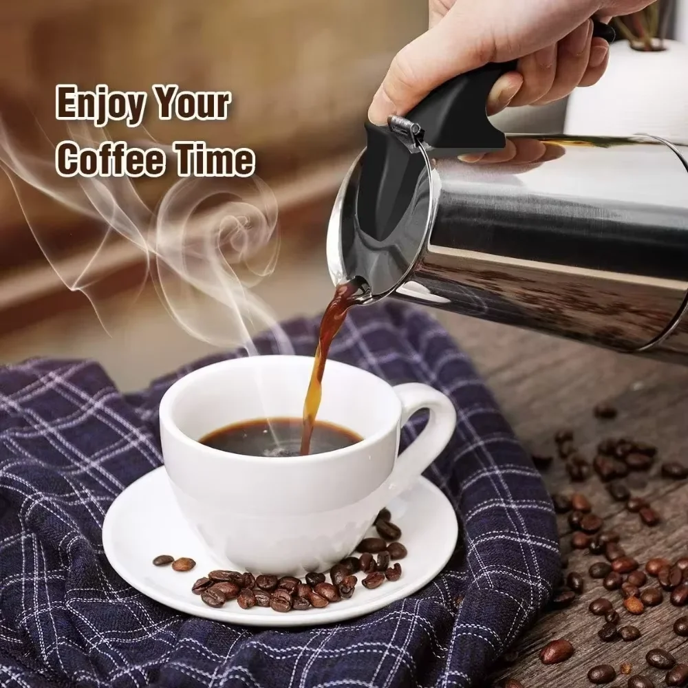 Coffee Maker Moka Pot 50ml-600 - Moka Pot Stove review and price