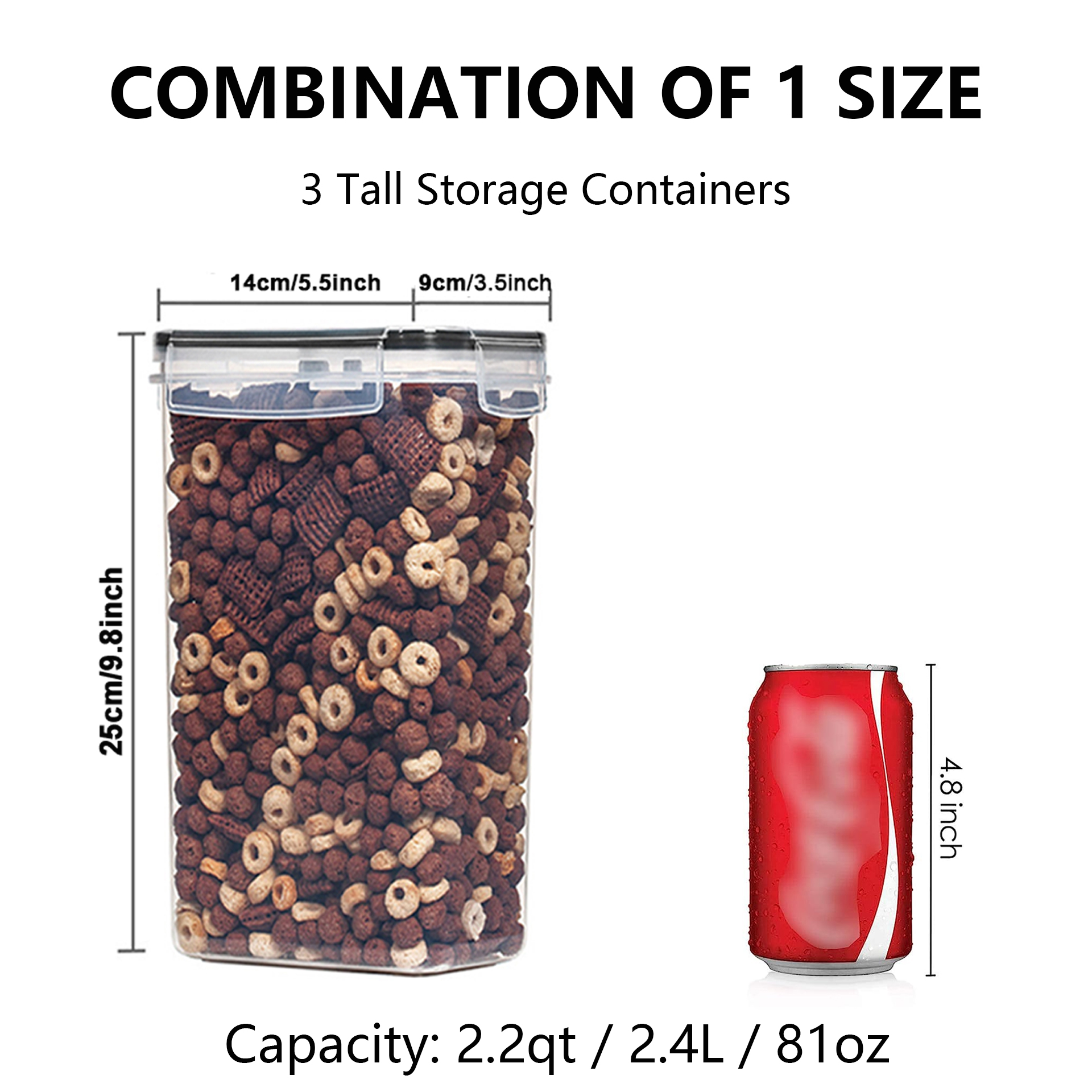 3/6Pcs  Airtight Food Storage  - Coffee Tea Sugar Canister Set review and price