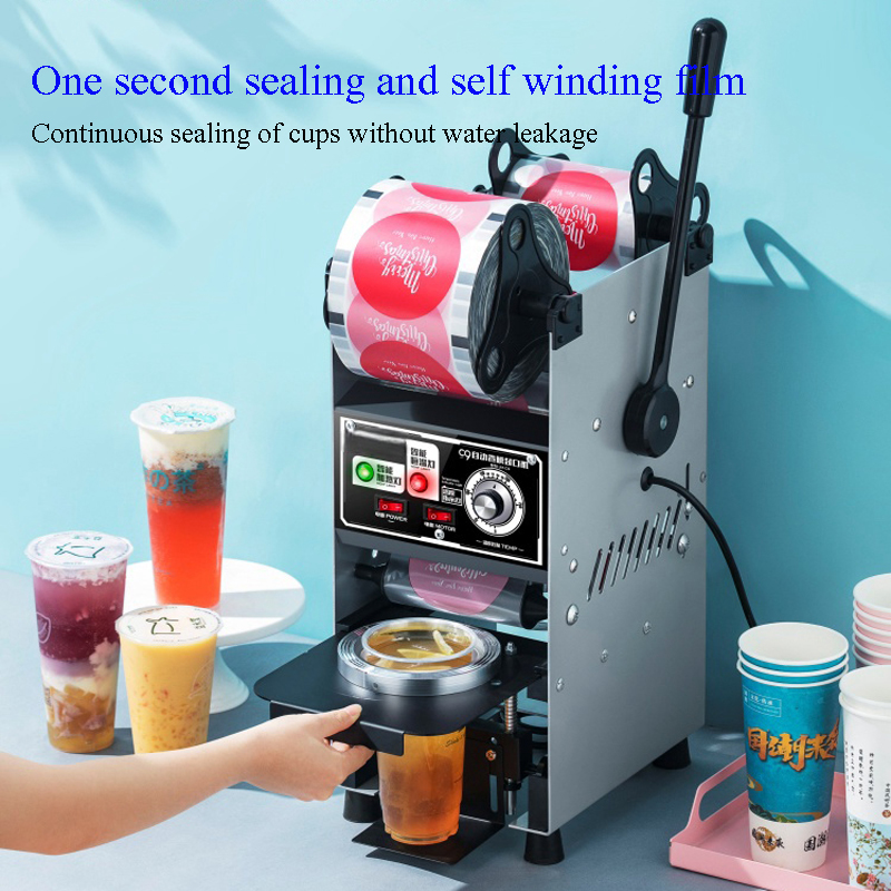 Automatic Cup Sealer Cup Seali - Coffee Tea Boba review and price