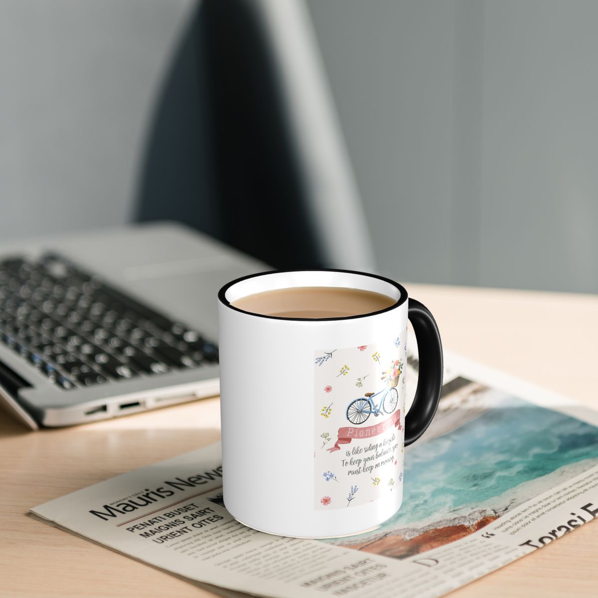 Pioneering Is Like Riding A Bi - Coffee Tea Like review and price