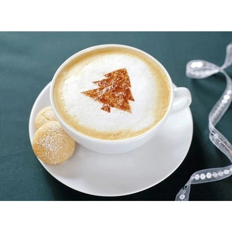 16Pcs Coffee Art Stencils Bari - Coffee Stencil Art review and price