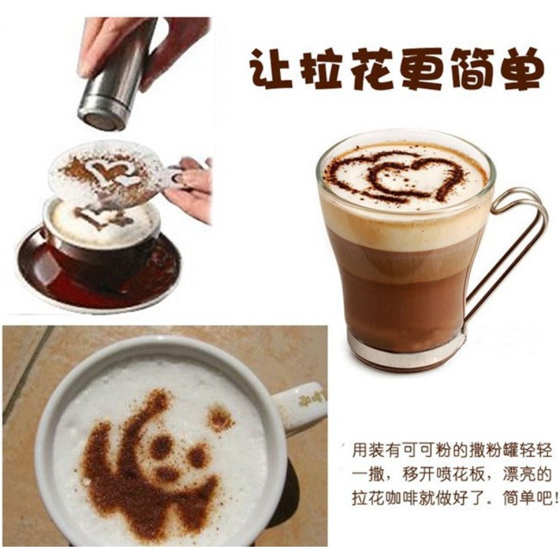 16Pcs Coffee Art Stencils Bari - Coffee Stencil Art review and price