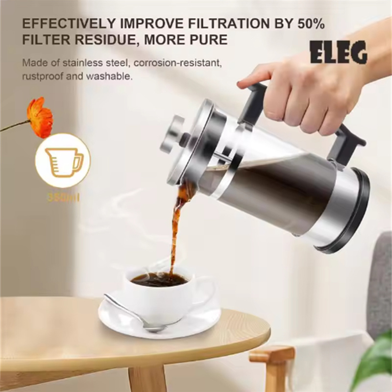 Coffee French Press Pot With F - French Press Glass review and price